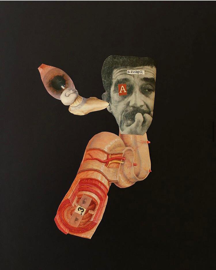 Generational daydream - 55x44 - Analog Collage Art