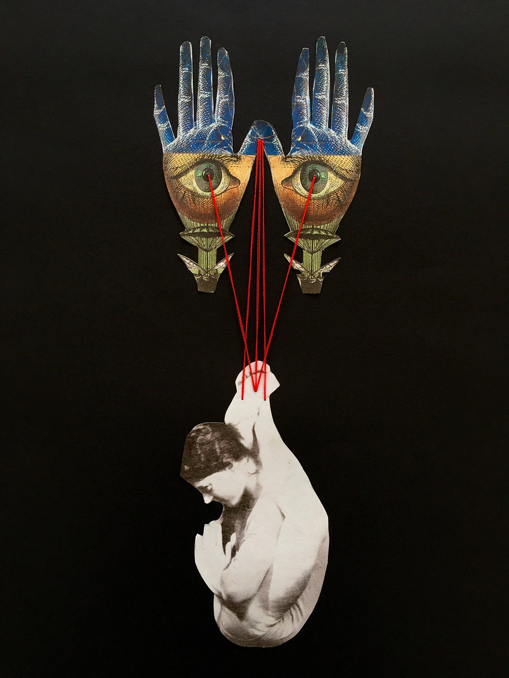 Ascendence of Life – 70x50cm | Analog Collage Art