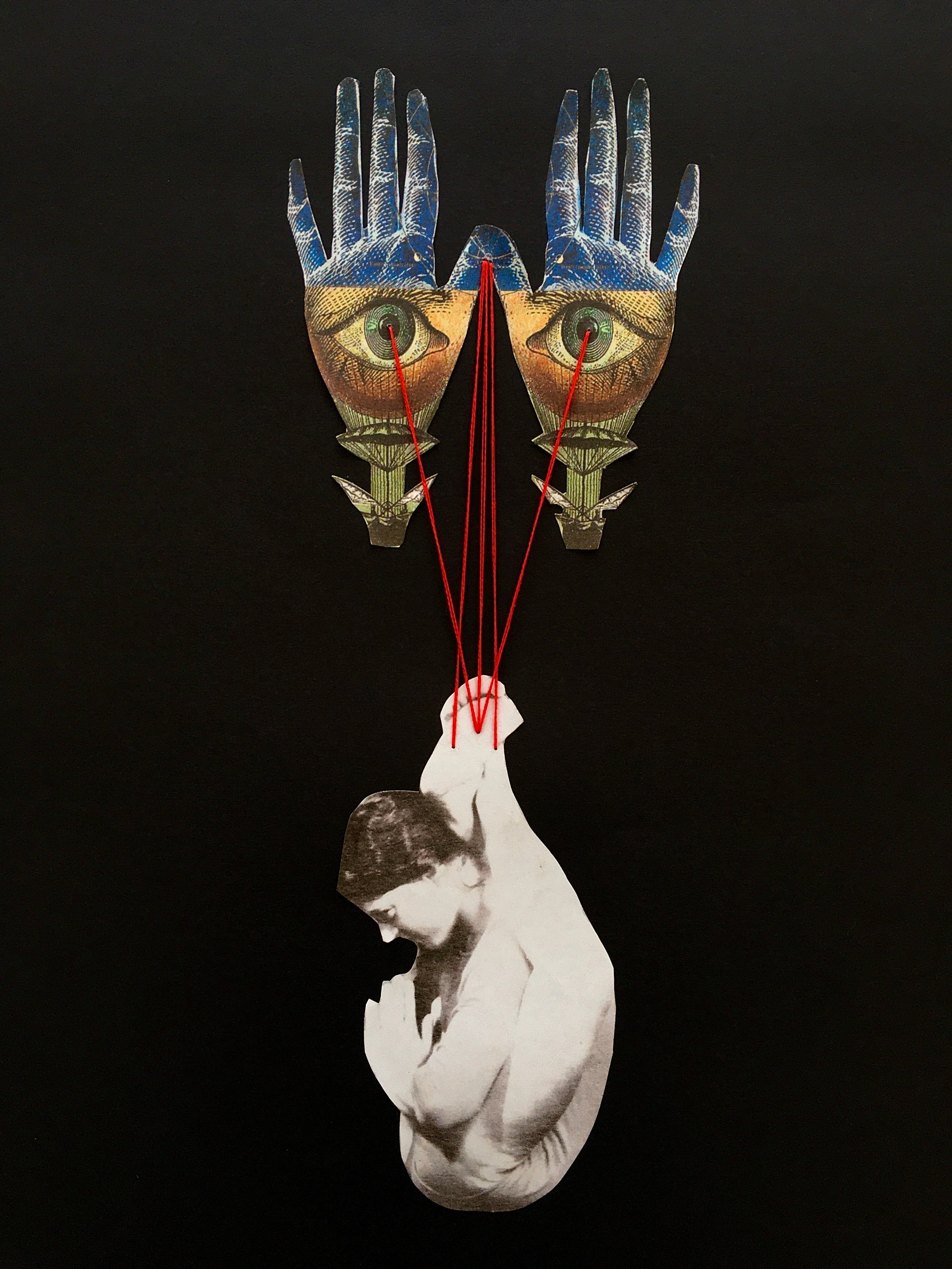 Ascendence of Life – 70x50cm | Analog Collage Art
